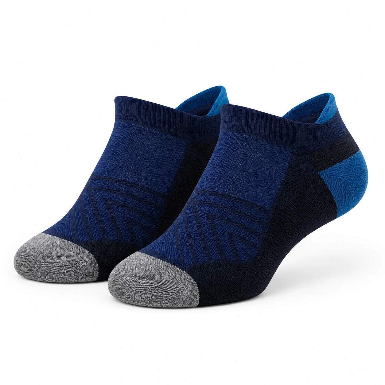 Calze sportive alla caviglia 43-46 in maglia blu navy per attività quotidiane