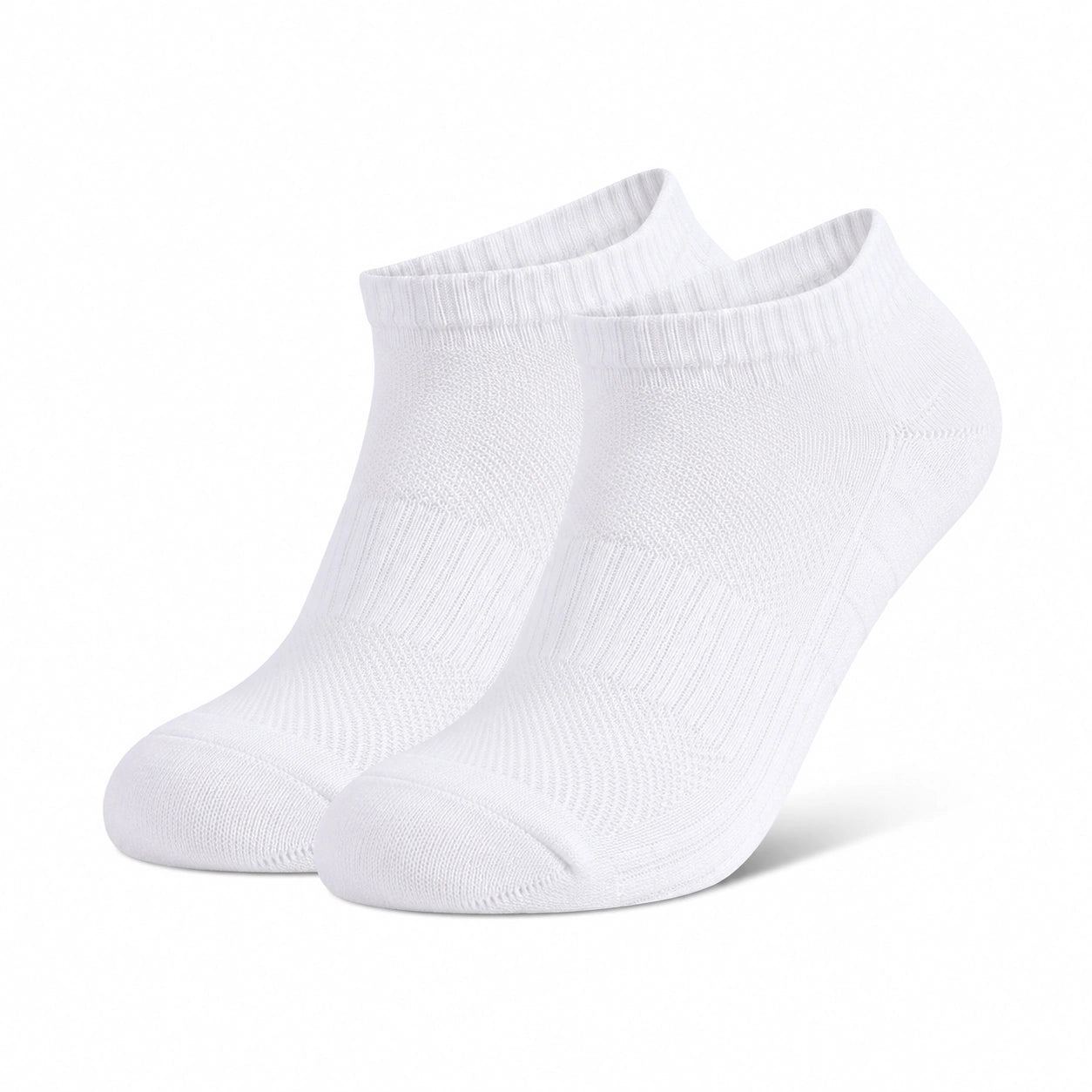 Calzini corti 43-46 in maglia bianco per uso quotidiano stile sportivo